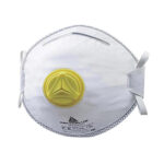 DISPOSABLE MASK FFP2 WITH VALVE DELTA PLUS M1200V (PKT 10)