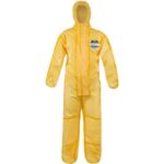 BOILERSUIT CHEMICAL WITH HOOD LAKELAND (CHEM MAX CM1) DS SAFETY WEAR