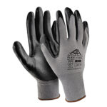 GLOVES NITRILE ΚΝΙΤΤΕD ACTIVE FLEX F3220-9(L) ACTIVE GEAR