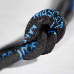LACES BLACK/BLUE 130CM FT0709800909-MASCOT
