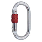 CARABINER OVAL STEEL SCREW STANDARD LOCK 28KN (0981) CAMP